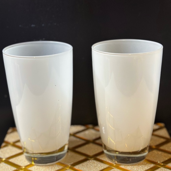 2 EUV Gay Fad Frosted Highball Glasses w/1912 Chevy Image In Black & 22k Gold - Picture 4 of 10
